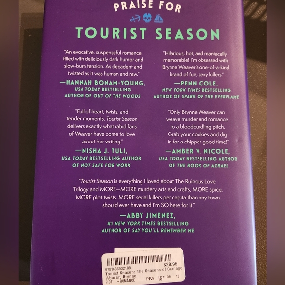 'Tourist Season' Book - Purple Cover - Picture 2 of 3